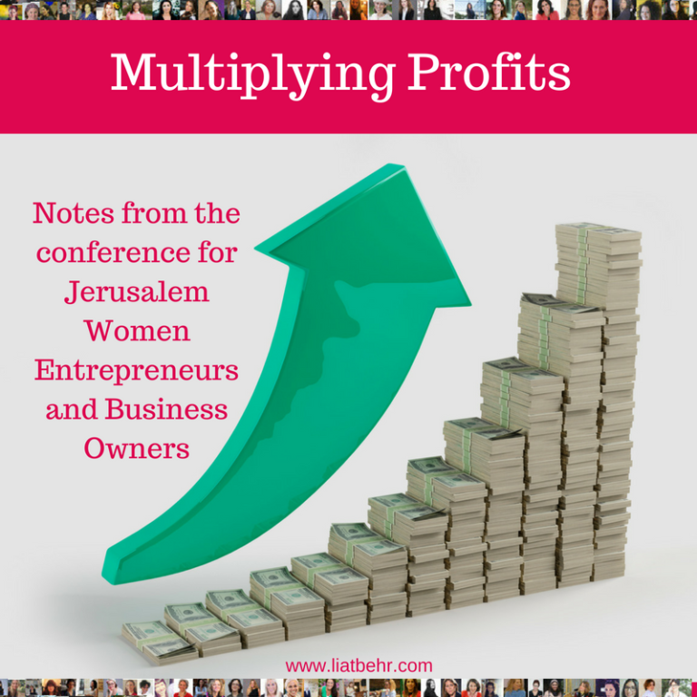 Read more about the article Multiplying Profits – The Conference for Jerusalem Women Entrepreneurs