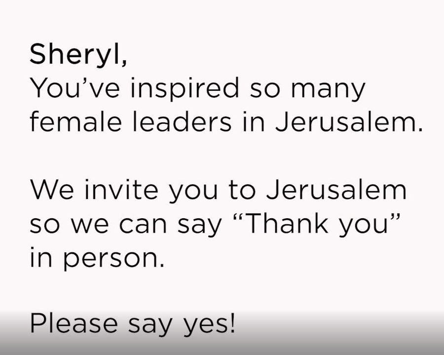 You are currently viewing 11 Amazing Jerusalem Women Sheryl Sandberg Has to Meet